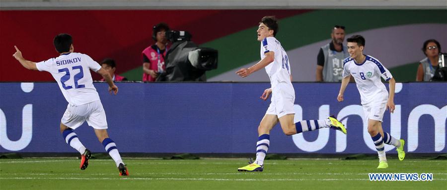 (SP)UAE-AL AIN-SOCCER-AFC ASIAN CUP 2019-GROUP F-JAPAN VS UZBEKISTAN