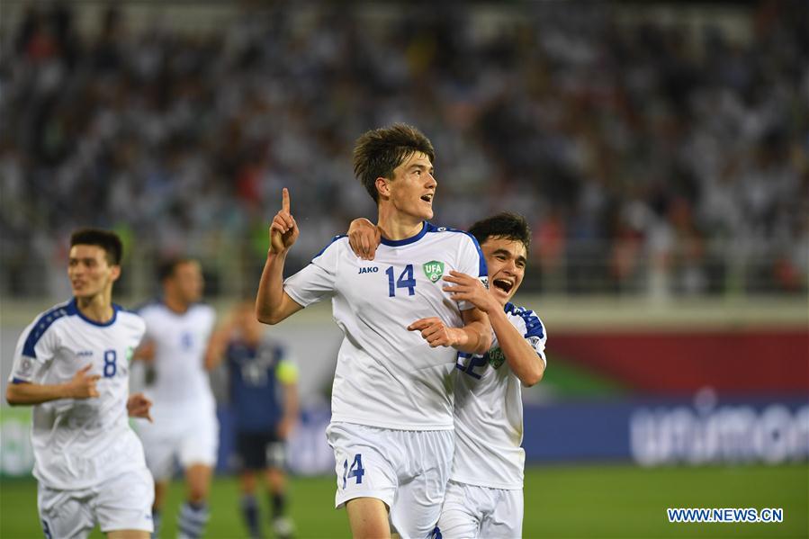 (SP)UAE-AL AIN-SOCCER-AFC ASIAN CUP 2019-GROUP F-JAPAN VS UZBEKISTAN