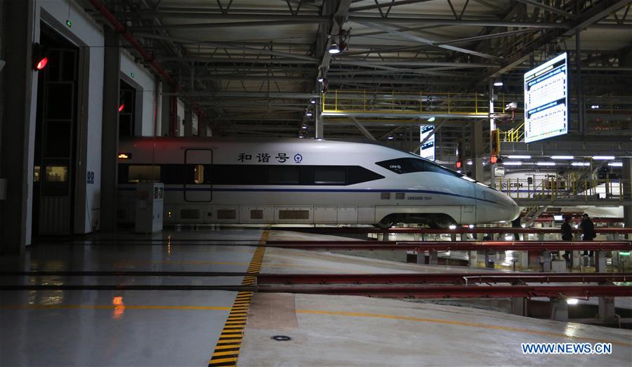 #CHINA-GUIYANG-HIGH-SPEED TRAIN-SPRING FESTIVAL-PREPARATION (CN)