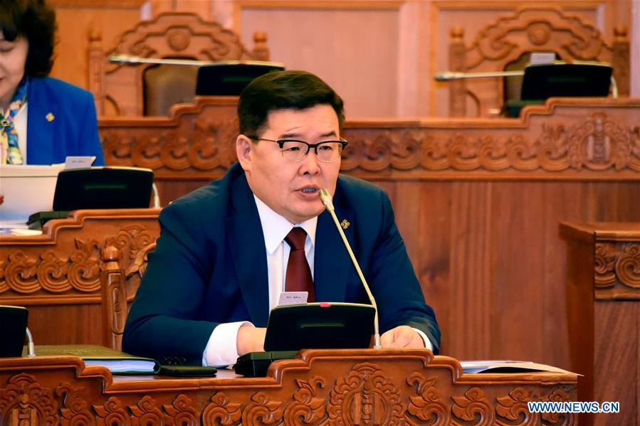 MONGOLIA-ULAN BATOR-PARLIAMENT-NEW SPEAKER