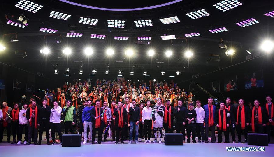 (SP)CHINA-BEIJING-TABLE TENNIS-SPRING FESTIVAL