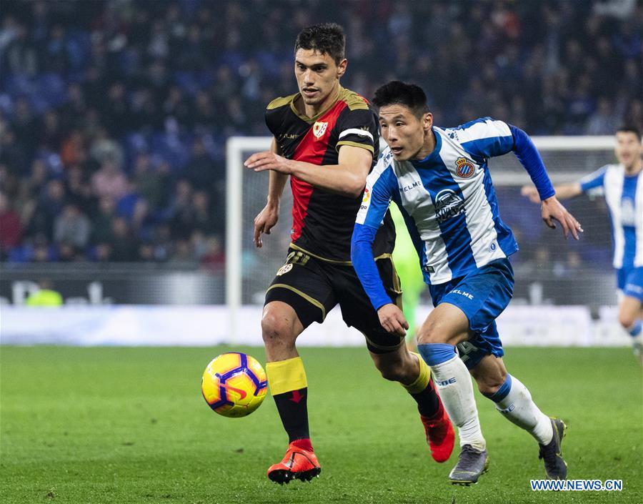 (SP)SPAIN-BARCELONA-SOCCER-RCD ESPANYOL VS RAYO VALLECNO