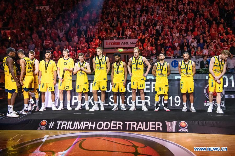 (SP)GERMANY-BAMBERG-BASKETBALL-GERMAN CUP-BROSE BAMBERG VS ALBA BERLIN