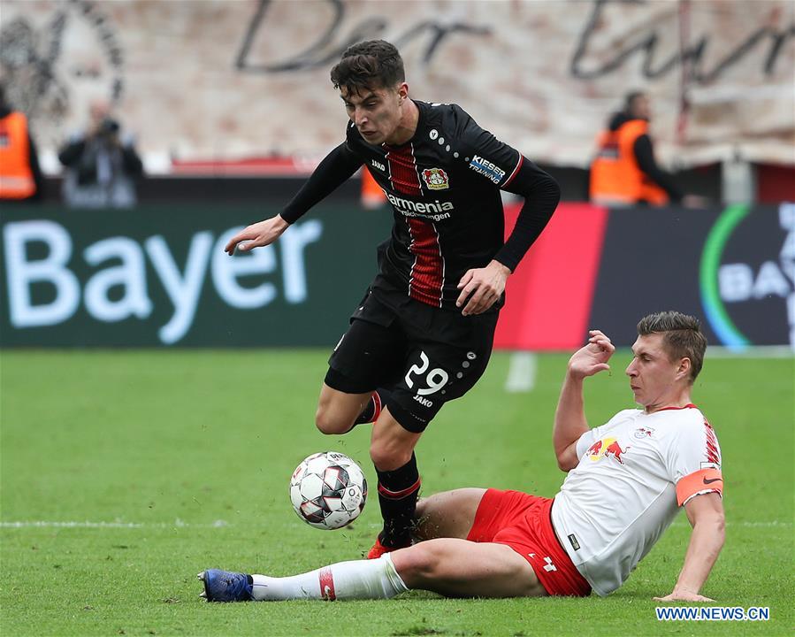  (SP)GERMANY-LEVERKUSEN-SOCCER-BUNDESLIGA-LEVERKUSEN VS LEIPZIG