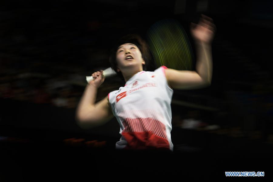 (SP)SINGAPORE-BADMINTON-SINGAPORE OPEN-SEMIFINAL