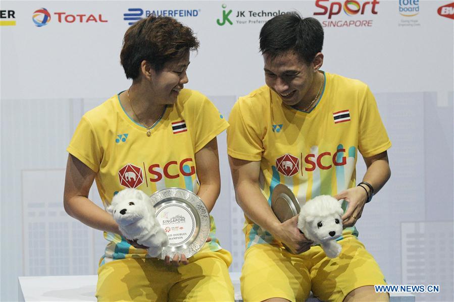 (SP)SINGAPORE-BADMINTON-SINGAPORE OPEN