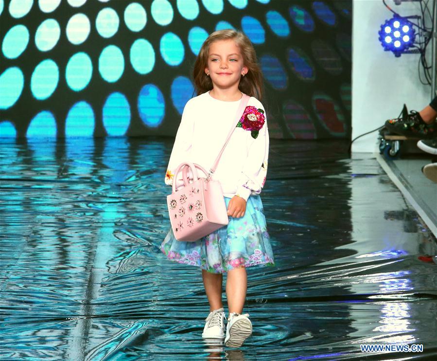 BELARUS-MINSK-FASHION WEEK-KIDS