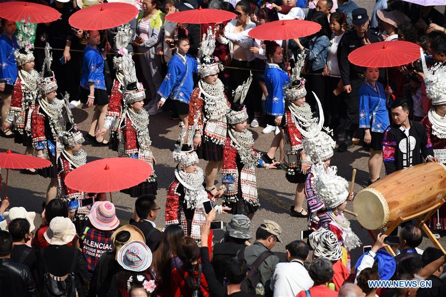 CHINA-GUIZHOU-MIAO ETHNIC GROUP-SISTERS FESTIVAL (CN)