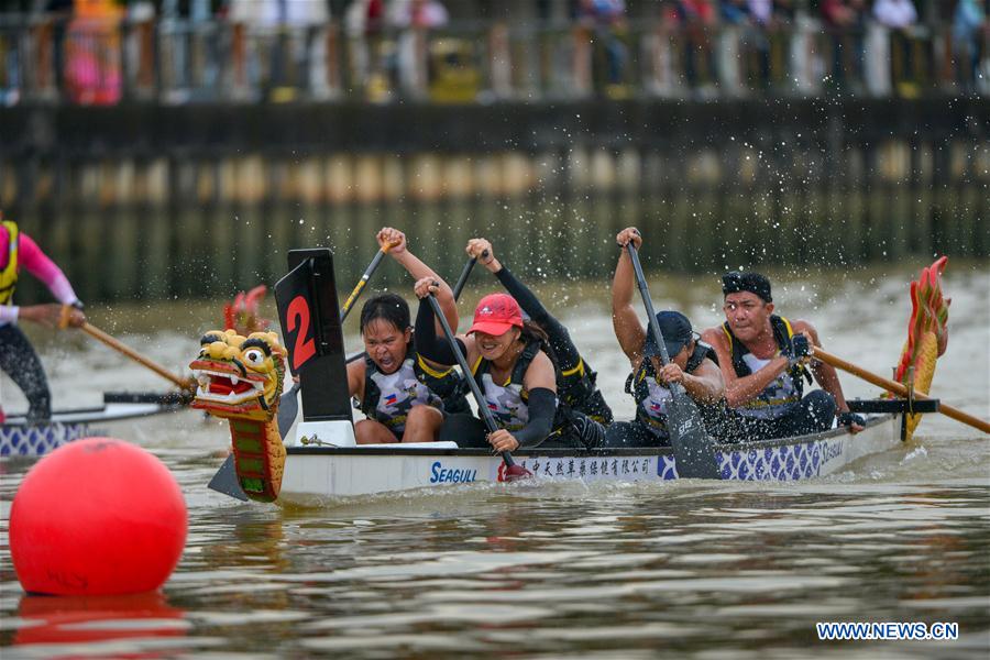 (SP)MALAYSIA-KOTA TINGGI-DRAGON BOAT REGATTA