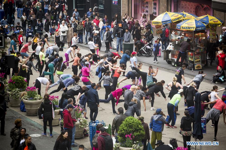 U.S.-NEW YORK-CAR FREE EARTH DAY 2019