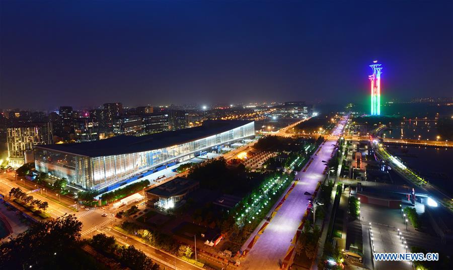 (CDAC) CHINA-BEIJING-CDAC-LIGHT-NIGHT VIEW (CN)