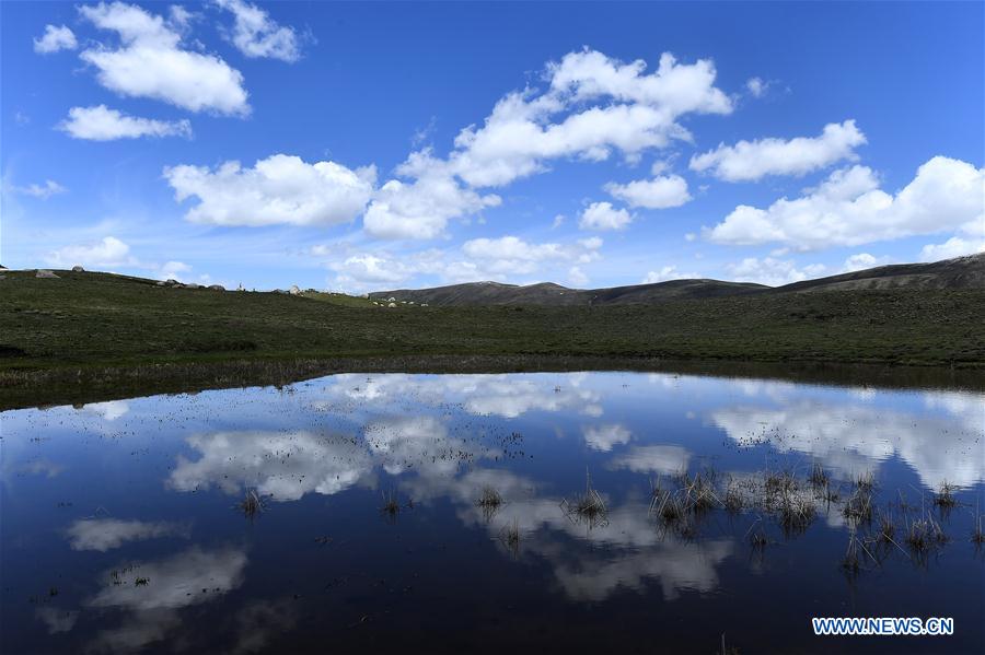 CHINA-QINGHAI-NIANBAOYUZE-MOUNTAIN-SCENERY (CN)