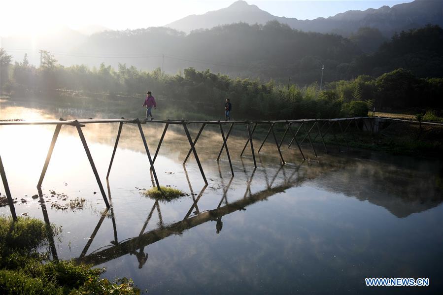 CHINA-ANHUI-LONGCHUAN-SUNRISE (CN)