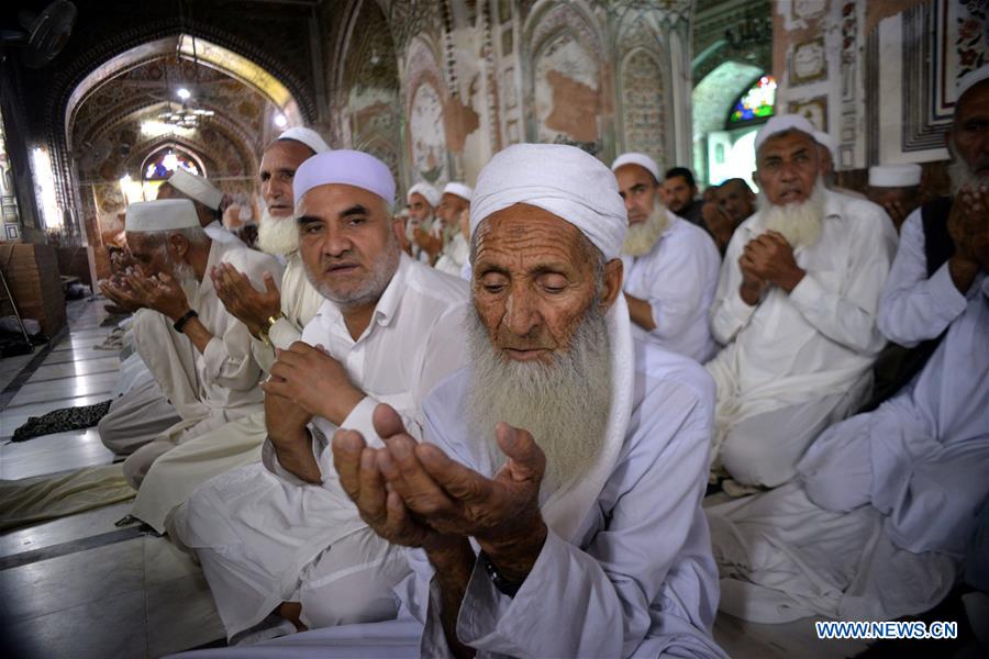 PAKISTAN-PESHAWAR-RAMADAN-LAST FRIDAY PRAYERS