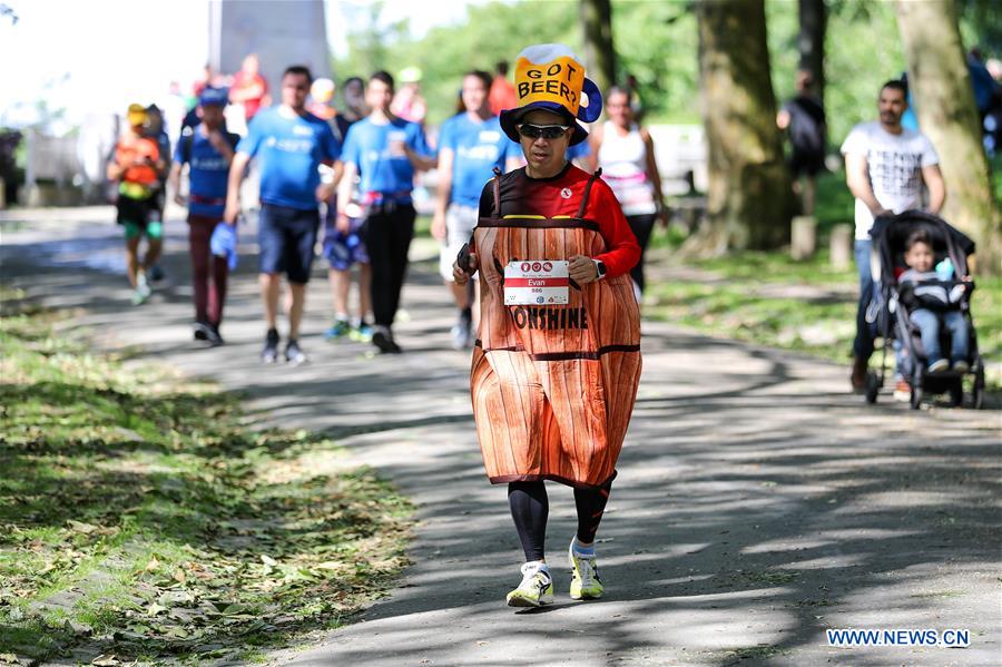 (SP)BELGIUM-LIEGE-BEER LOVERS' MARATHON