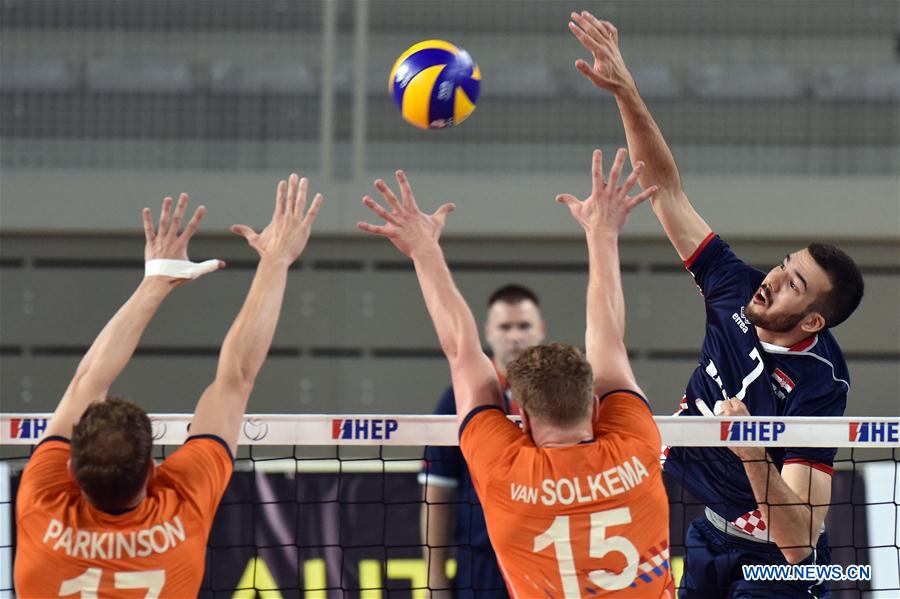 (SP)CROATIA-VARAZDIN-CEV VOLLEYBALL EUROPEAN GOLDEN LEAGUE