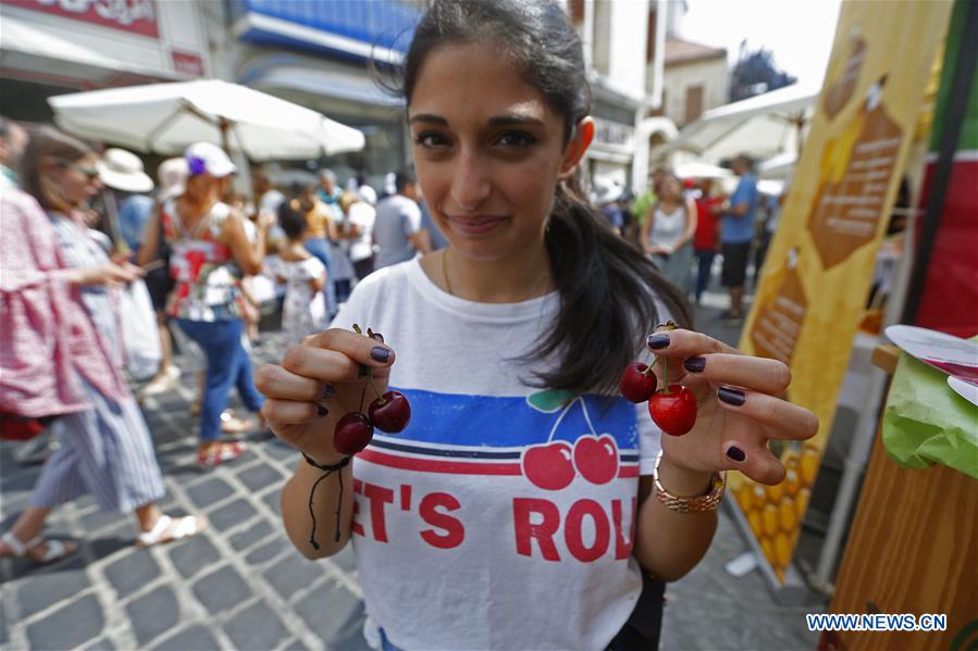 LEBANON-BEIRUT-CHERRY DAY