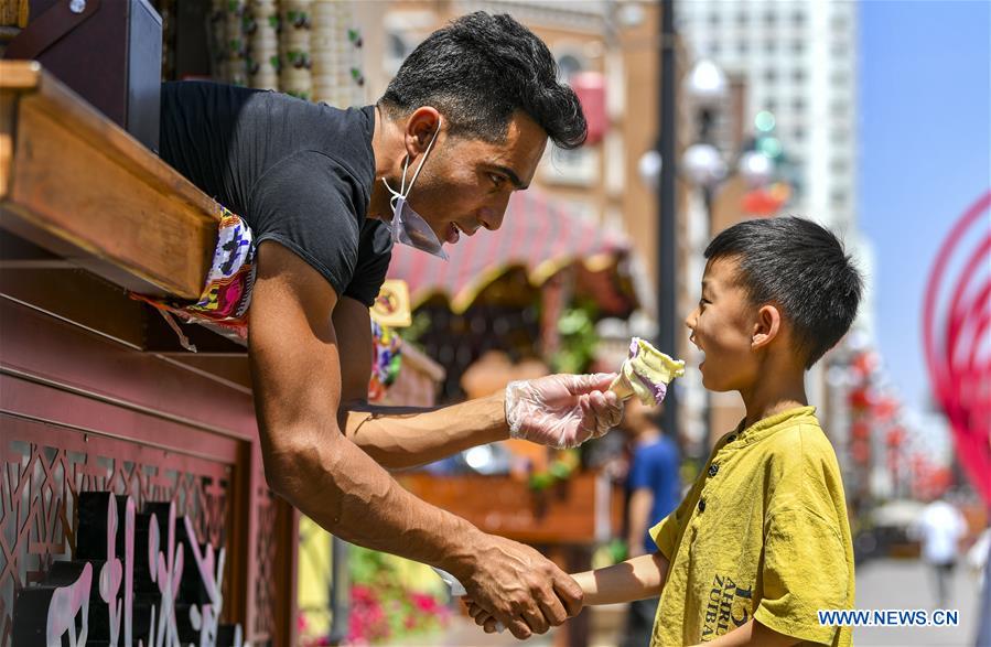 CHINA-XINJIANG-CHILDREN-SUMMER VACATION (CN)