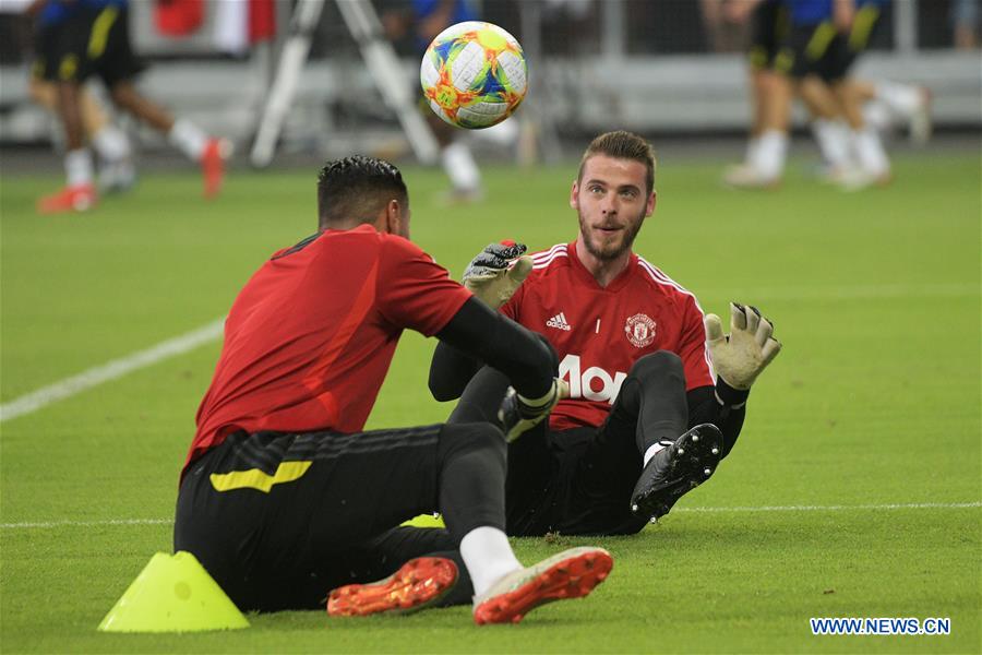 (SP)SINGAPORE-SOCCER-INTERNATIONAL CHAMPIONS CUP-MANCHESTER UNITED