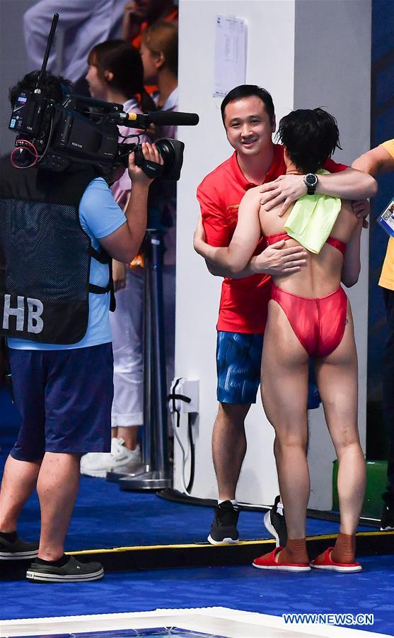 (SP)SOUTH KOREA-GWANGJU-FINA WORLD CHAMPIONSHIPS-DIVING-WOMEN'S 3M SPRINGBOARD FINAL