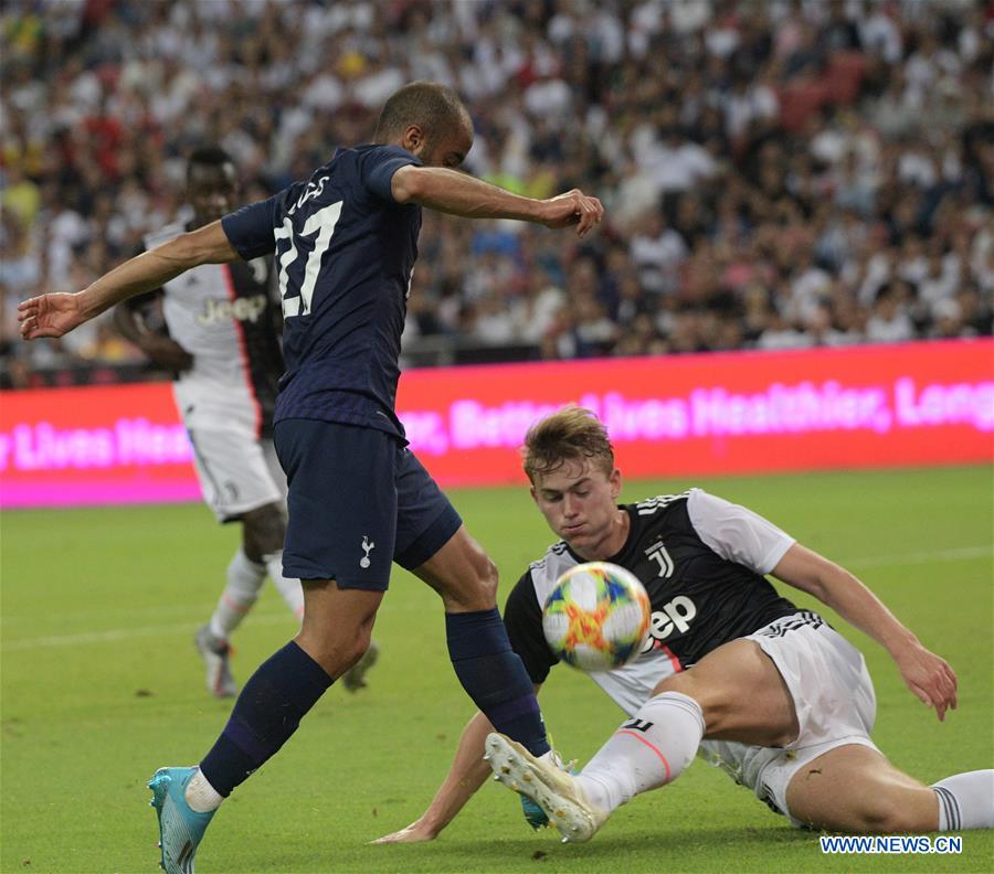 (SP)SINGAPORE-SOCCER-INTERNATIONAL CHAMPIONS CUP-JUVENTUS-TOTTENHAM HOTSPUR