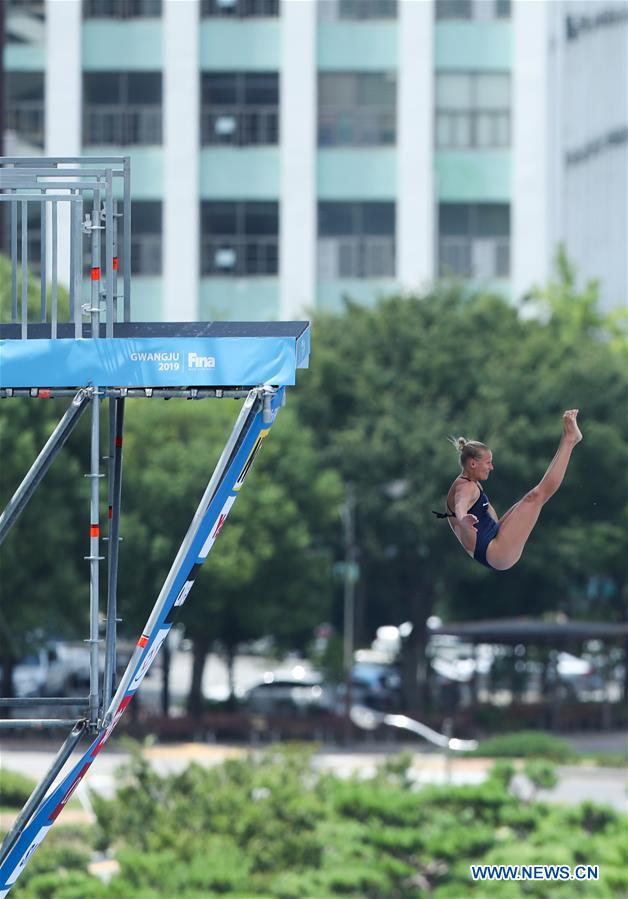 (SP)SOUTH KOREA-GWANGJU-FINA WORLD CHAMPIONSHIPS-SWIMMING-DAY 3