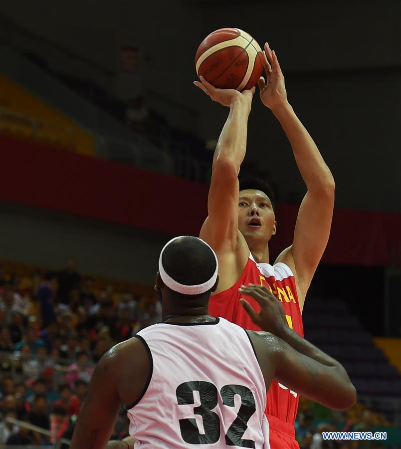 (SP)CHINA-KUNSHAN-INTERNATIONAL MEN'S BASKETBALL CHANLLENGE-CHINA VS ANGOLA(CN)