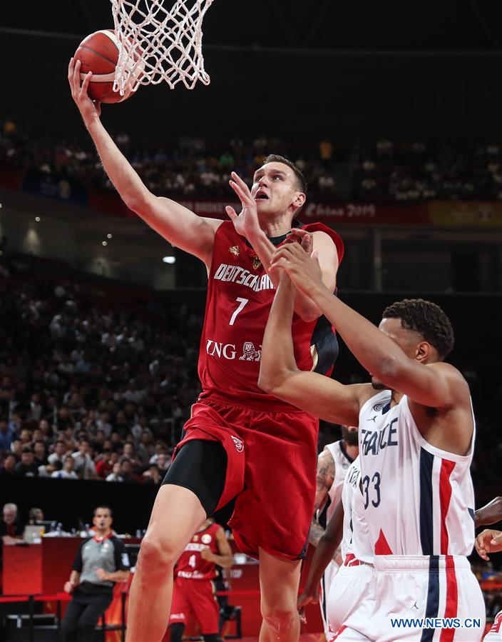 (SP)CHINA-SHENZHEN-BASKETBALL-FIBA WORLD CUP-GROUP G-FRANCE VS GERMANY(CN)