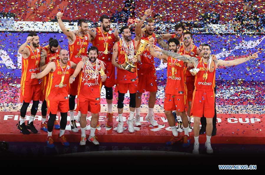 (SP)CHINA-BEIJING-BASKETBALL-FIBA WORLD CUP-ESP VS ARG (CN)