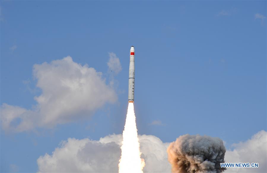 (SCI-TECH)CHINA-JIUQUAN-SATELLITES-LAUNCH (CN)