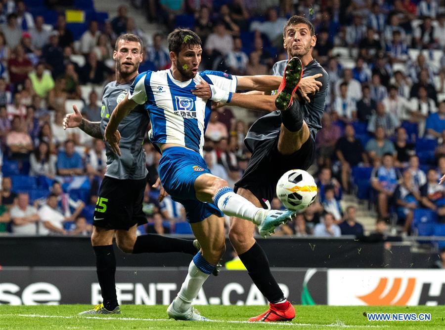 (SP)SPAIN-BARCELONA-SOCCER-UEFA-EUROPA LEAGUE-ESPANYOL VS FERENCVAROS