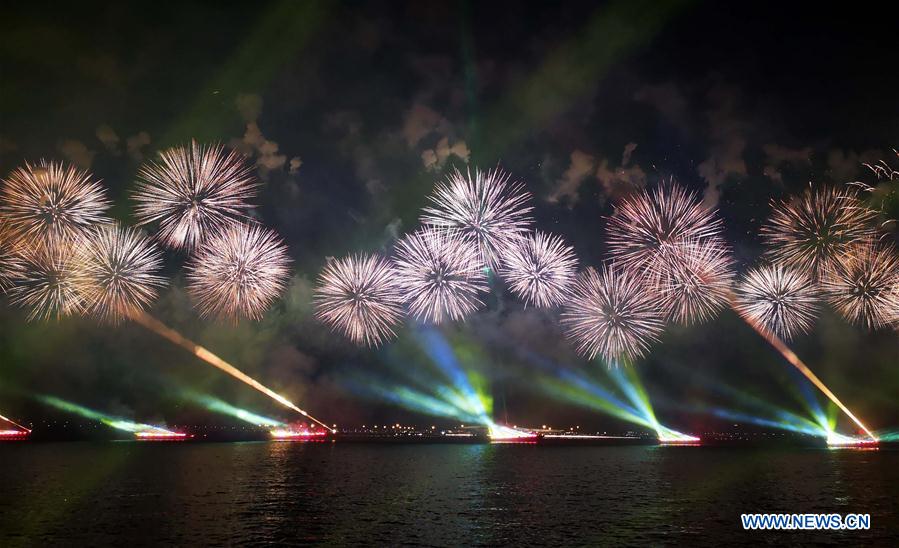 (PRC70Years)CHINA-NATIONAL DAY-FIREWORK (CN)