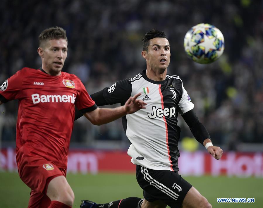 (SP) ITALY-TURIN-SOCCER-CHAMPIONS LEAGUE-JUVENTUS VS BAYER LEVERKUSEN