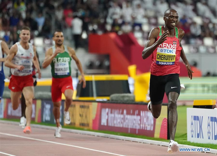 (SP)QATAR-DOHA-ATHLETICS-IAAF WORLD CHAMPIONSHIPS-MEN'S 1500M