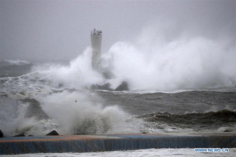 JAPAN-ATAMI-TYPHOON-HAGIBIS