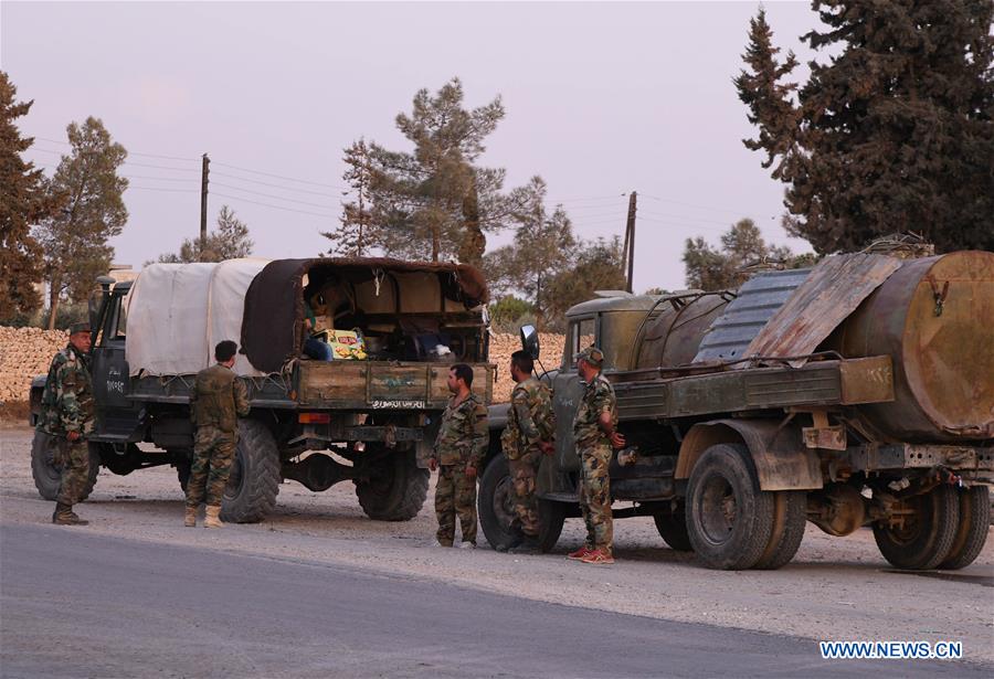 SYRIA-ALEPPO-MANBIJ-ARMY