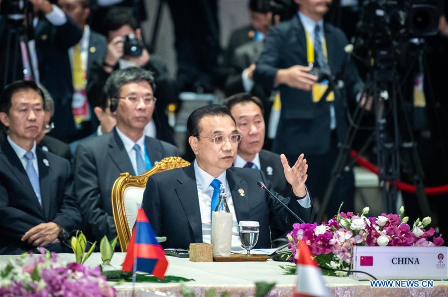 THAILAND-BANGKOK-LI KEQIANG-CHINA-ASEAN LEADERS' MEETING