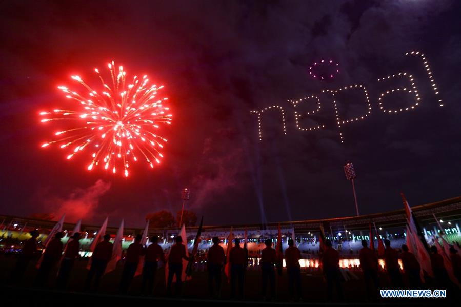 (SP)NEPAL-KATHMANDU-13TH SOUTH ASIAN GAMES-CLOSING CEREMONY