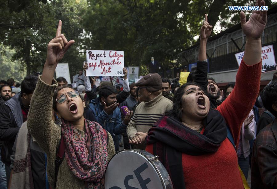 INDIA-NEW DELHI-CITIZENSHIP LAW-PROTESTS