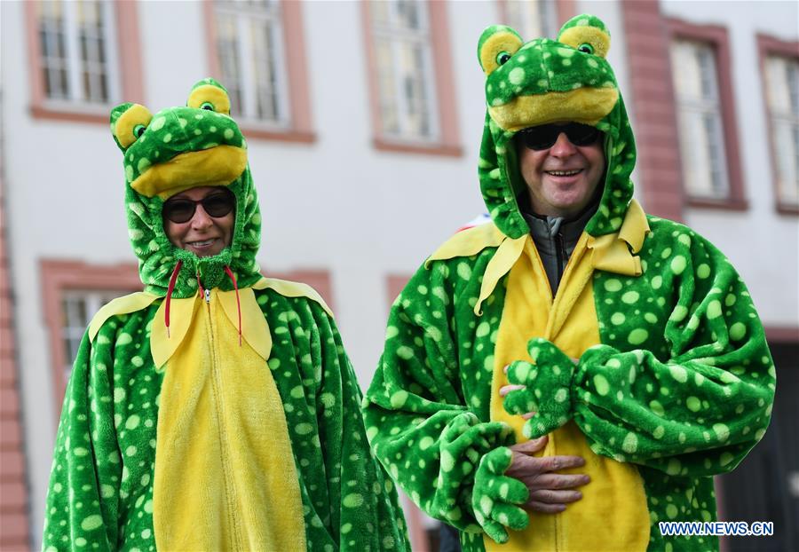 GERMANY-MAINZ-NEW YEAR-PARADE