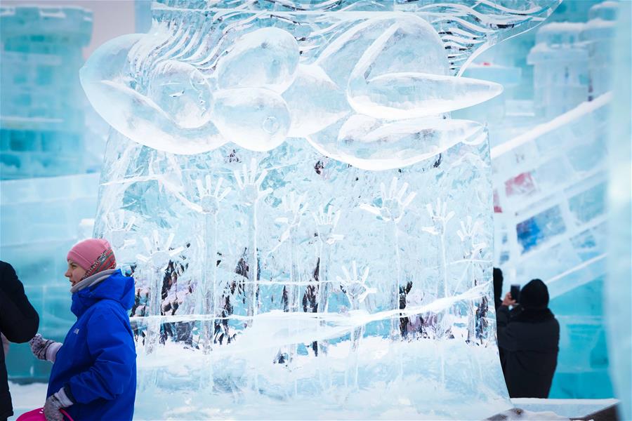 CHINA-HARBIN-ICE-SCULPTURE(CN)