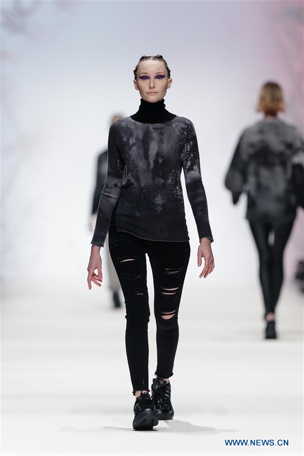 GERMANY-BERLIN-MERCEDES-BENZ FASHION WEEK--CASHMERE VICTIM