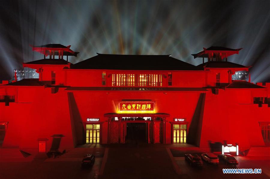 CHINA-GANSU-ZHANGYE-LAMP DISPLAY (CN)