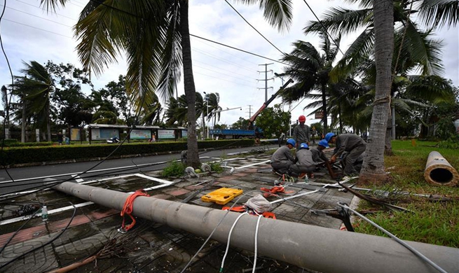 8 killed after tornado hit Hainan