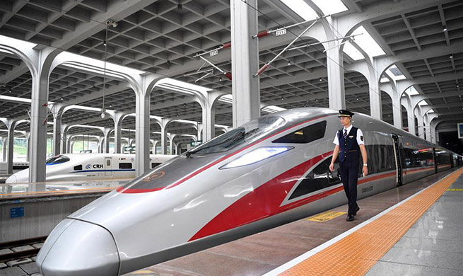 China's railway network sees steady growth in passenger trips in July: data