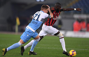 Lazio, Milan draw 0-0 in Italy Cup semi-final