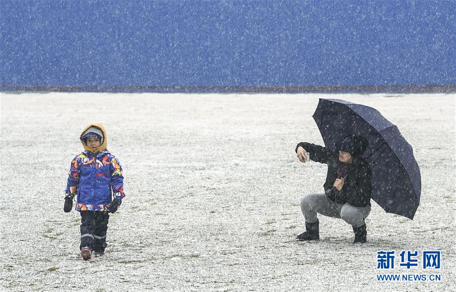 （環境）（3）北京迎來春雪