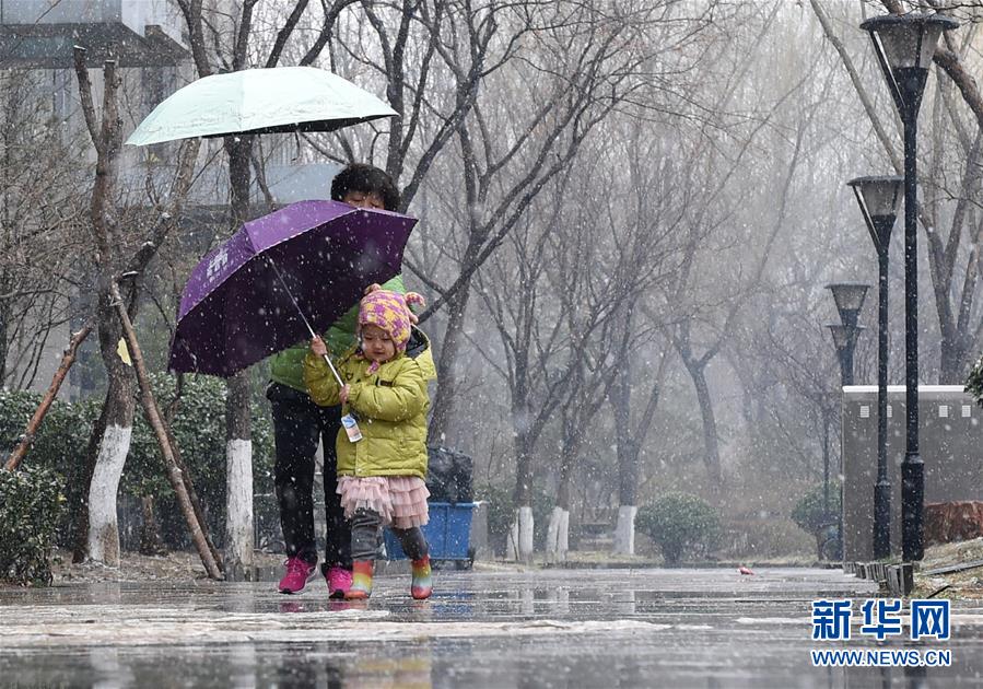 （環境）（14）北京迎來春雪