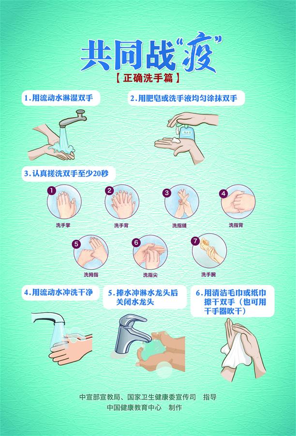 （新冠肺炎疫情防控知識 公益廣告）共同戰“疫”【正確洗手篇】