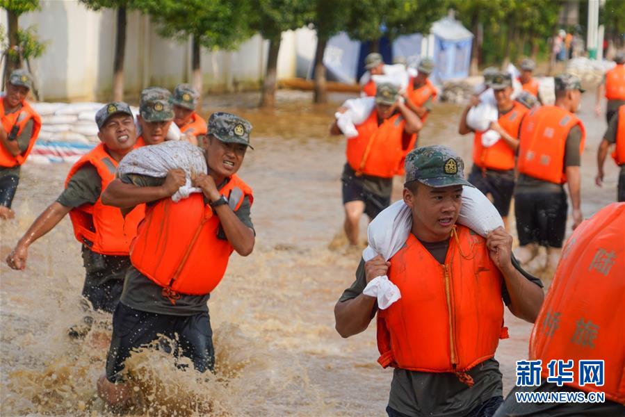 （防汛抗洪·一線人物·圖文互動）（3）集智戰洪魔——陸軍某舟橋旅重舟一營抗洪記事